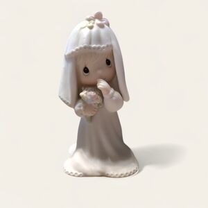 Precious Moments Vintage 1983 Bride Porcelain Figurine
